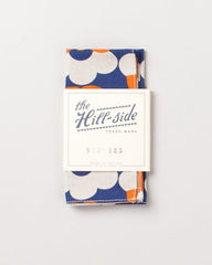 Geometric Flower Print Pocket Square
