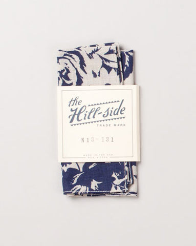 Half Discharge Print Pocket Square