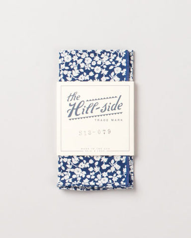 Discharge Print Pocket Square