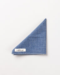 Selvedge Chambray Pocket Square