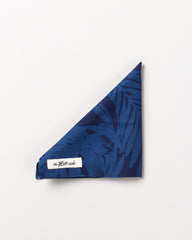 Linen Floral Print Pocket Square