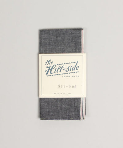 Selvedge Chambray Pocket Square