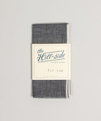 Selvedge Chambray Pocket Square