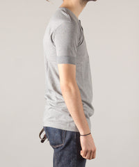 S/S Button Facing Henley