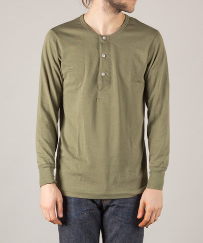L/S Button Facing Henley