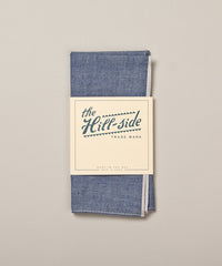Selvedge Chambray Pocket Square