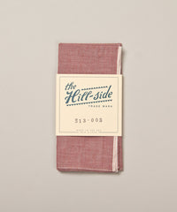 Selvedge Chambray Pocket Square