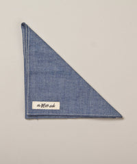 Selvedge Chambray Pocket Square