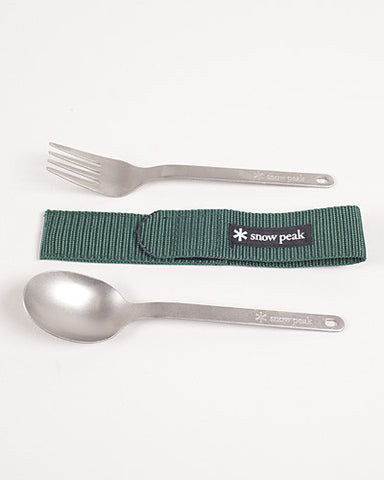 Snow Peak - Titanium Fork and Spoon